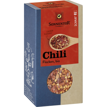 Sonnentor Chili Flocken, 45 gr Packung