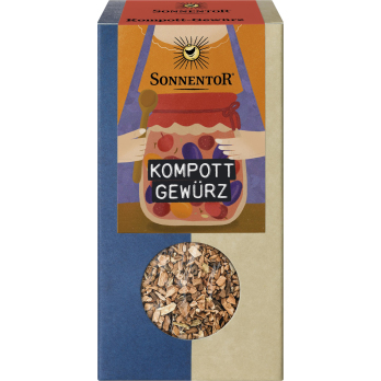 Sonnentor Kompott-Gewürz, 55 g Packung