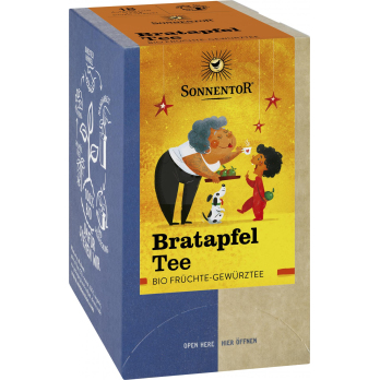 Sonnentor Bratapfel-Tee, 2,5 gr, 18 Btl Packung