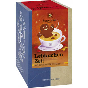 Sonnentor Lebkuchen Zeit, 1,8 gr, 18 Btl Packung
