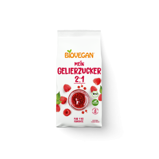 Biovegan Gelierzucker 2:1, 500 gr Packung