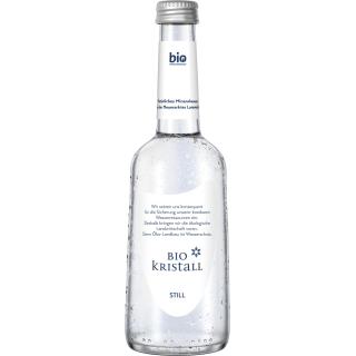BioKristall Bio-Mineralwasser still, 0,33 ltr Flas