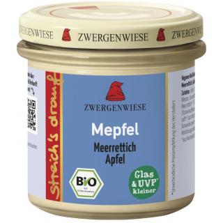 Zwergenwiese streichs drauf Mepfel, 135 g Glas