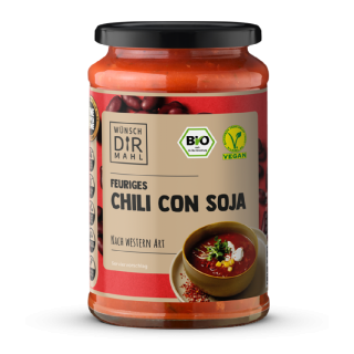 Wünsch Dir Mahl Chili con Soja, 380 gr Glas