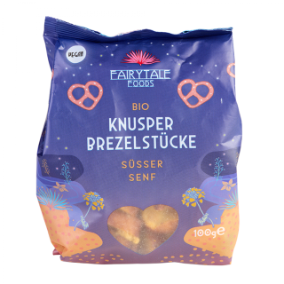 Fairytale Foods Knusper Brezelstücke süßer Senf