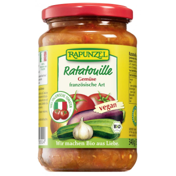 Rapunzel Ratatouille, 335 ml Glas