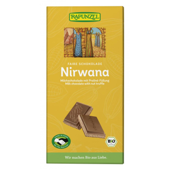 Rapunzel Nirwana Milchschokolade mit Trüffelfüllun