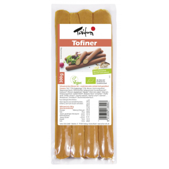 Taifun Tofu-Wiener, 300 gr Packung 4 Stück