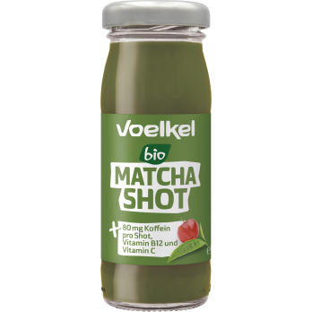 Voelkel Matcha Shot, 95 ml Flasche