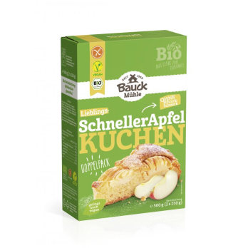 Bauck Hof Schneller Apfelkuchen, 500 gr Packung -g