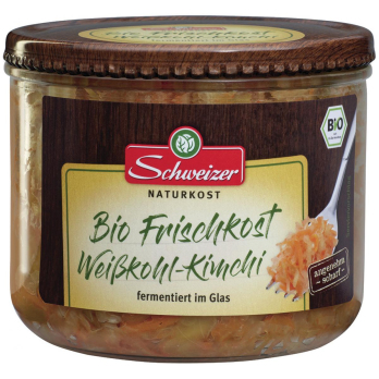 Frischkost Kimchi im Glas mit Weißkohl 410 g
