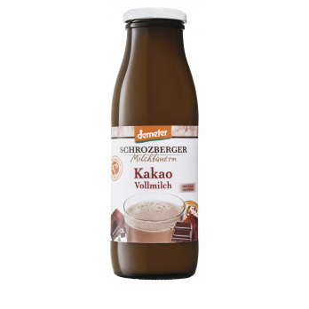 Schrozberg Milchbauern Kakao-Milch, 500 gr Flasche