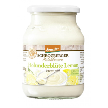 Schrozberg Milchbauern Saisonjoghurt Holunderblüte
