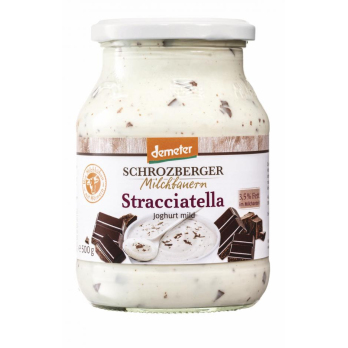 Schrozberg Milchbauern Joghurt Stracciatella, 500
