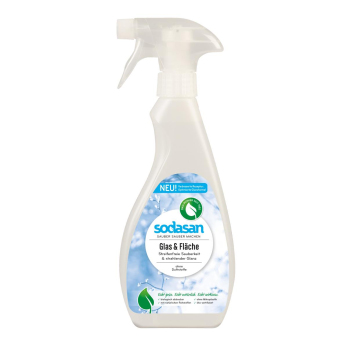 Sodasan Glas & Flächen Reiniger mit Sprühpistole,