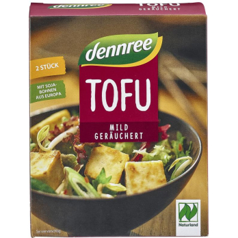 dennree Tofu geräuchert, 2x175g Packung
