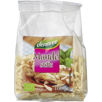 dennree Mandelstifte, 100 gr Packung