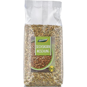 dennree Sechskorn-Mischung, Deutschland, 1 kg Pack