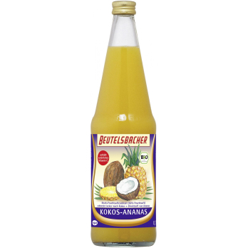 Beutelsbacher Kokos-Ananassaft, 0,7 ltr Flasche