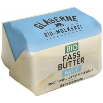 Gläserne Molkerei Fassbutter Sauerrahm natur, 250