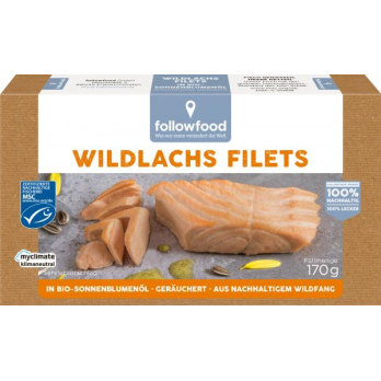 followfish Wildlachs Filets, 170 gr Dose