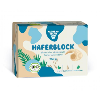 Cow Cow veganer Hafer-Block, 250 gr Stück