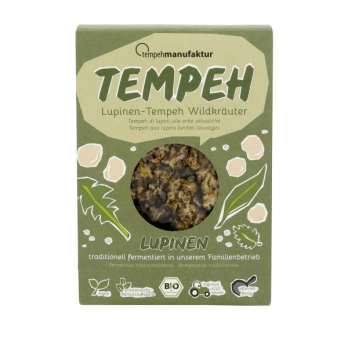 Tempehmanufaktur Lupinen-Tempeh Wildkräuter, 170g