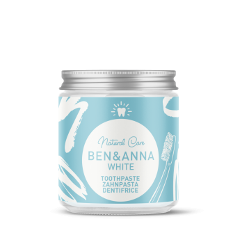 Ben & Anna Zahncreme white im Glas, 100 ml Stück