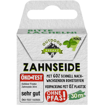 Outdoor Freakz Zahnseide 30 Meter, 1 Packung